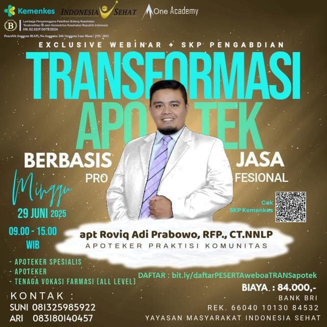 TRANSFORMASI APOTEK BERBASIS JASA PROFESIONAL