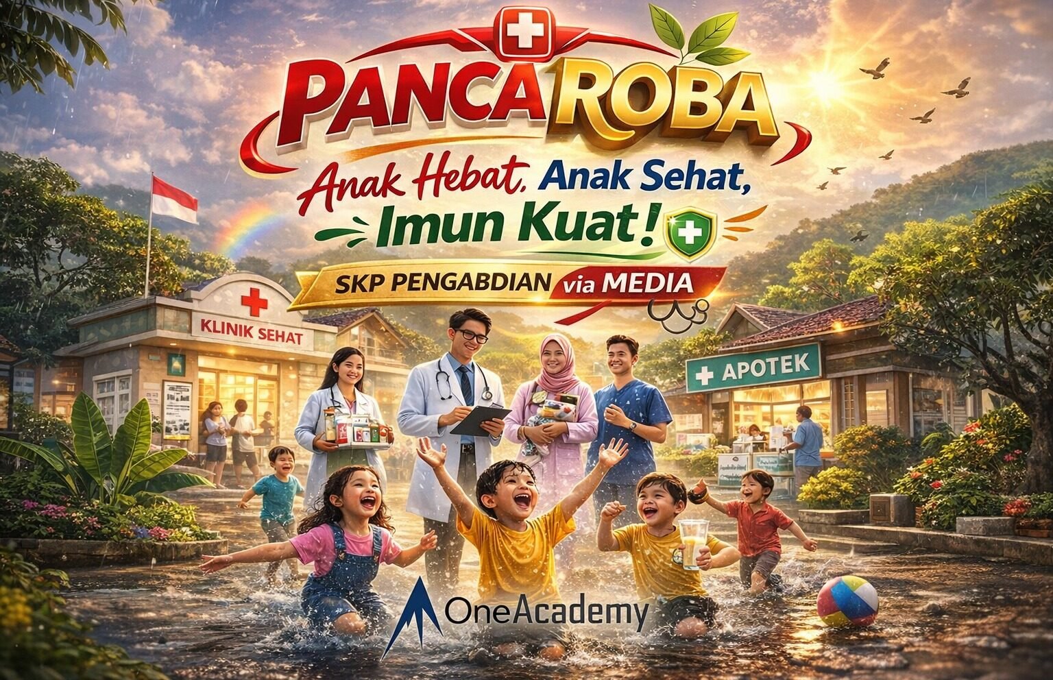 SKP PENGABDIAN KEMENKES : PANCAROBA - ANAK HEBAT, ANAK SEHAT- IMUN KUAT (via Edukasi Media)