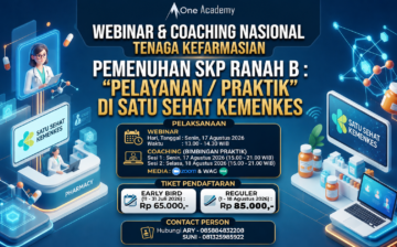 WEBINAR & COACHING : PEMENUHAN SKP Ranah : B (Pelayanan / Praktik) Satu Sehat
