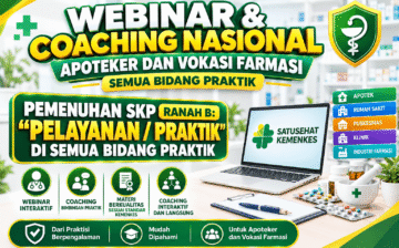 PEMENUHAN SKP RANAH B PRAKTIK TENAGA KEFARMASIAN SEMUA BIDANG PRAKTIK DI SATU SEHAT